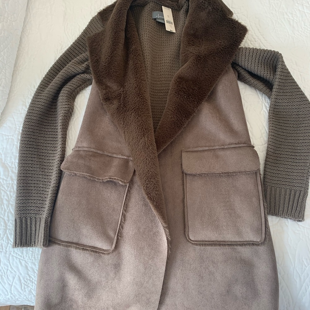 Anthropologie sweater jacket